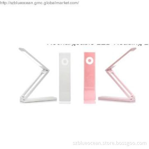 Portable & Foldable Desk Reading LED Lamp With Rechargeable